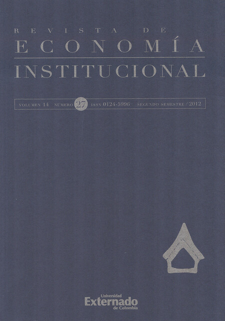 Revista Economía Institucional...