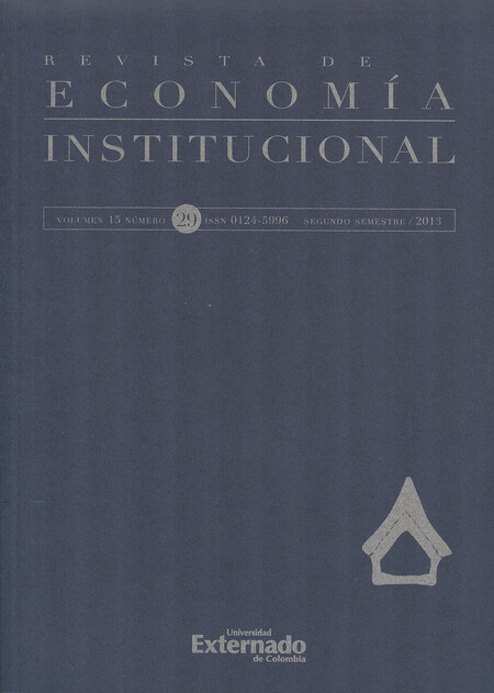 Revista Economía Institucional...