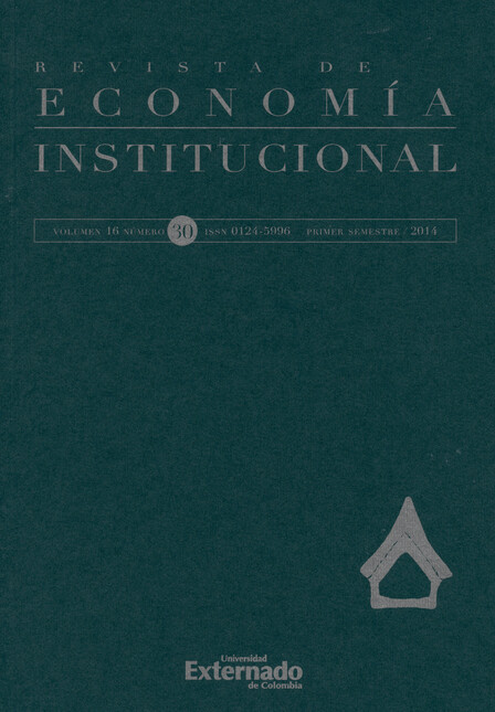 Revista Economía Institucional...