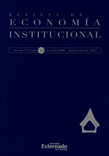 Revista Economía institucional...