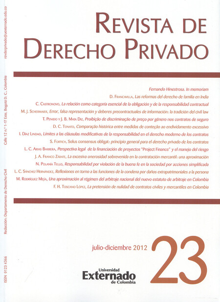 Revista de Derecho Privado No....