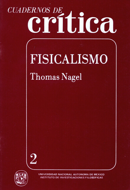 Cuadernos de crítica 2. Fisica...
