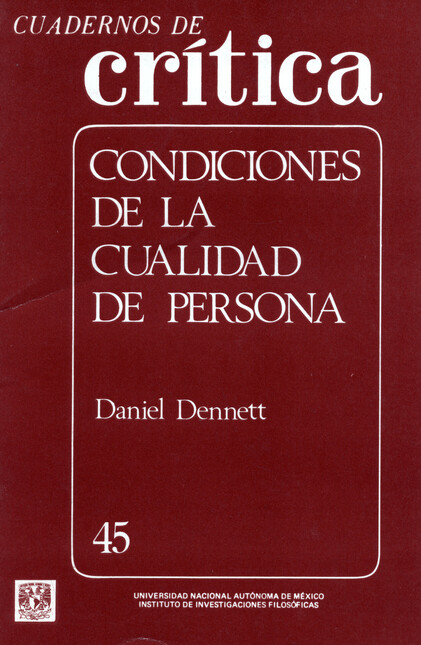Cuadernos de crítica 45. Condi...