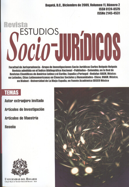 Revista Estudios Socio-Jurídic...