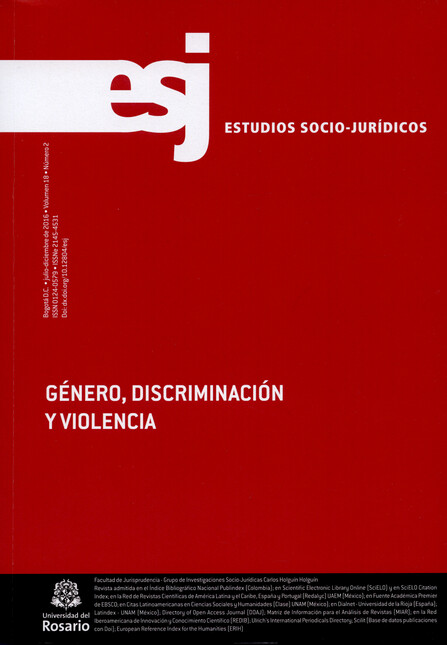 Rev. Estudios socio-jurídicos ...
