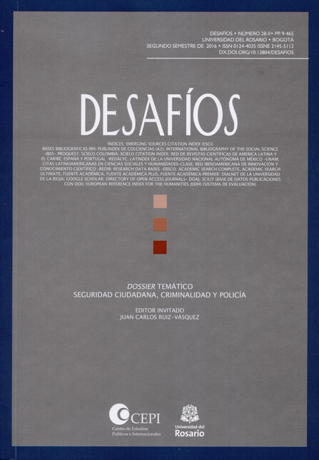 Rev. Desafíos No.28-2. Dossier...