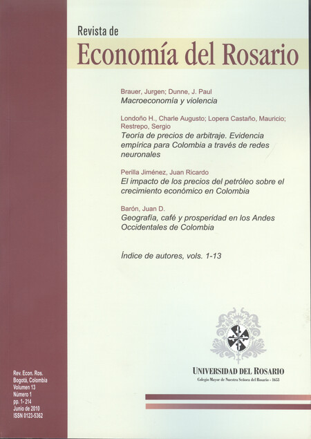 Revista de economía del Rosari...