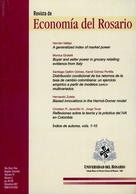 Revista de Economía del Rosari...