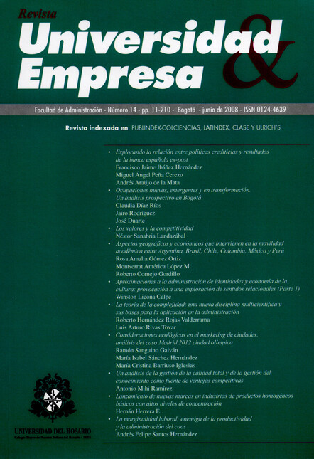 Revista Universidad y Empresa ...