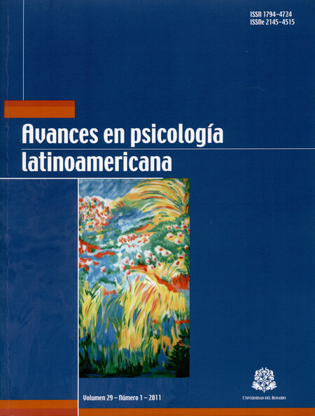 Revista Avances en Psicología ...