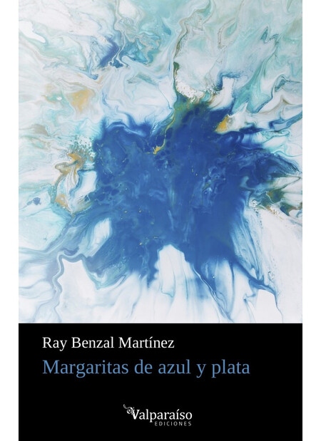 Margaritas de azul y plata