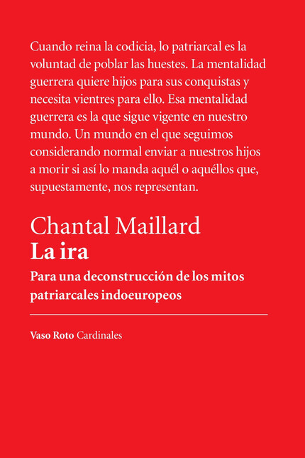 La ira. Para una deconstrucció...