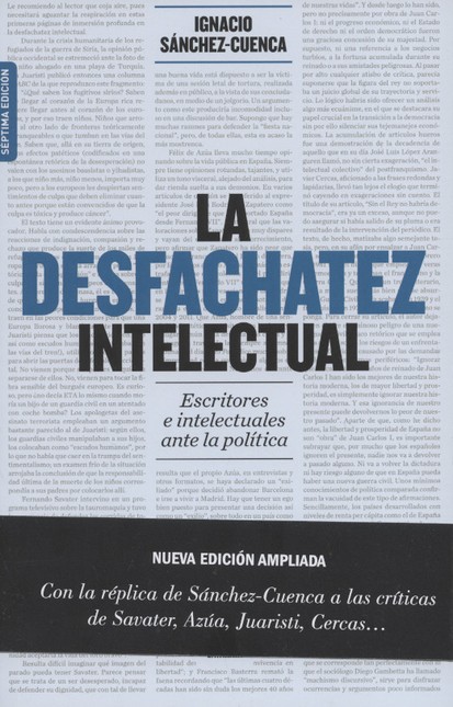La desfachatez intelectual. Es...
