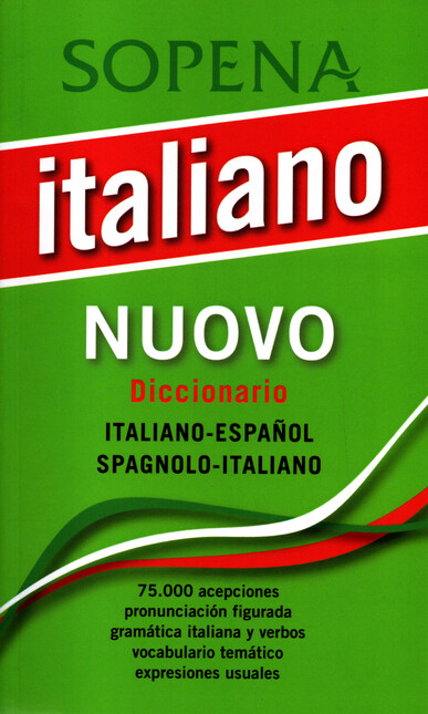 Diccionario Italiano (Sopena) ...
