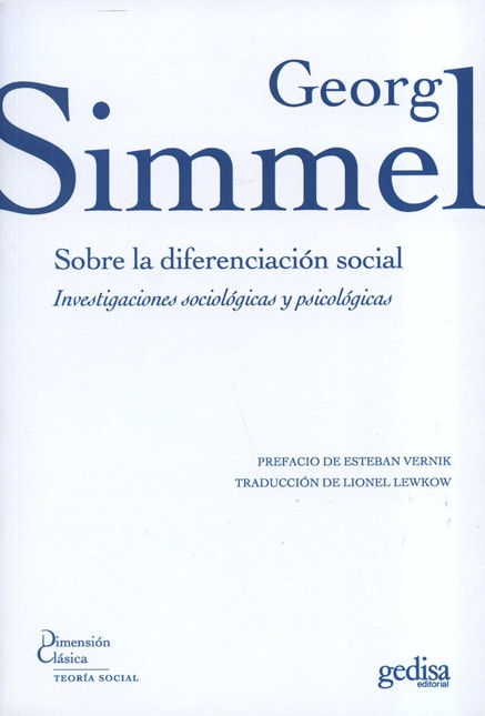 Sobre la diferenciación social...