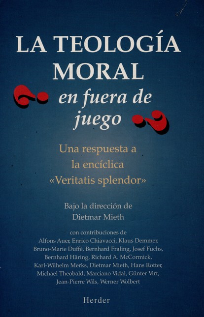 La teología moral ¿en fuera de...