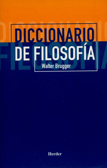 Diccionario de filosofía