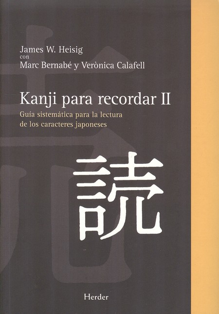 Kanji para recordar II. Guía s...
