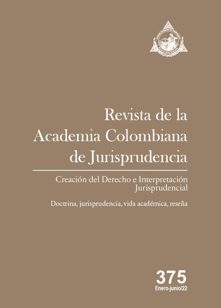 Rev. Academia Colombiana de Ju...