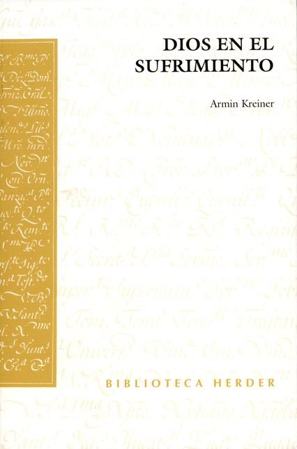Dios en el sufrimiento