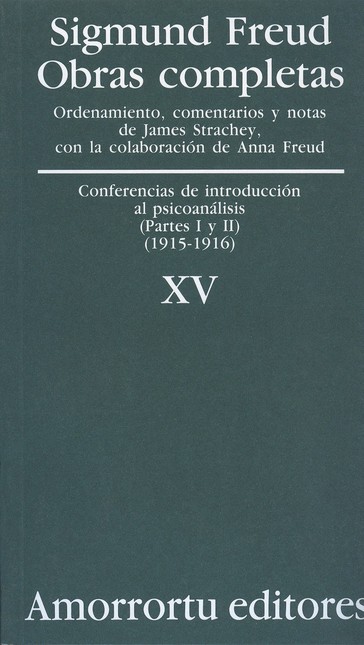 Sigmund Freud XV. Conferencias...