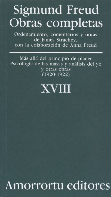 Sigmund Freud XVIII. Más allá ...