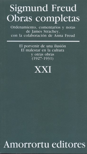 Sigmund Freud XXI. El porvenir...