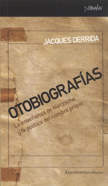 Otobiografías. La enseñanza de...